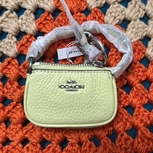 Coach Mini purse keychain keychain coin purse new with tags - Picture 1 of 5